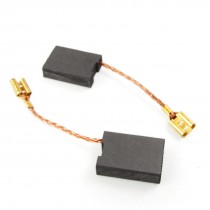 2 Pcs 7/8" x 5/8" x 15/64" Electric Motor Carbon Brushes
