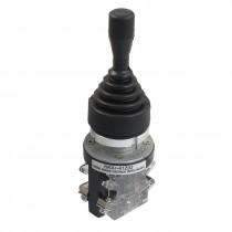AC 380V 5Amp 2NO Momentary 30mm Fixing Hole Double-way Joystick Switch
