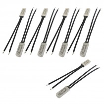 10 Pcs Bimetal Temperature Control Switch Thermostat 45C N.O TLRS9700