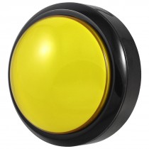 Arcade Game 80mm Yellow Illuminated Momentary Push Button SPDT Micro Switch