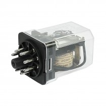 JQX-10F-2Z Coil DC 24V 8 Pin DPDT 2NO 2NC Electronmagnetic Relay