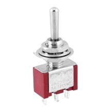 1P2T SPDT ON/OFF/ON 3 Position Toggle Switch 2A/250VAC 5A/120VAC
