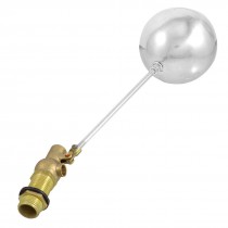 Male Thread Water Sensor Float Stainless Steel Floating Ball 95mm Dia