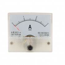 Thread Mounting Analog Voltage Panel Meter DC 0-30V