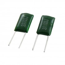100 Pcs 100V 0.01uF 10000pF Polyester Film Capacitor Ffeua