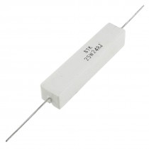 2x Axial Ceramic Cement Power Resistor 24 Ohm 25W 24R