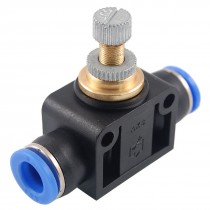 0.31" to 0.31" Push In Speed Controller Pneumatic Air Valve