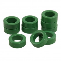 22mm x 14mm x 8mm Power Transformer Ferrite Toroid Cores Green 10 Pcs