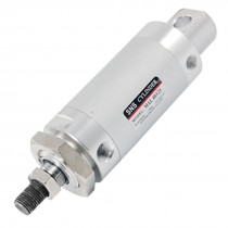 Dual Action 1.0Mpa MAL 40 x 25 Mini Pnaumatic Cylinder