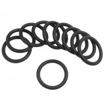 10 Pcs 30mm x 3.5mm Black Silicone O Rings Oil Seals Gaskets