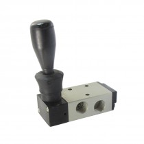 4H210 08 2 Position 5 Way PT1 4" PT1 8" Port Hand Pull Mechanical Valve
