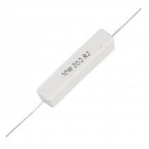 10W Watt 200 Ohm 5% Wirewound Cement Power Resistor 5 Pcs