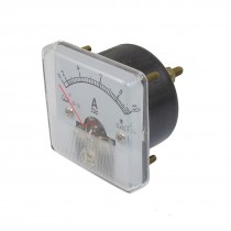 Class 2.5 Accuracy AC DC 0-10A Square Analog Panel Meter Ammeter