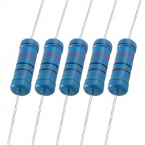 3W 51K Ohm 1% Through Hole Metal Film Resistor 100 Pcs