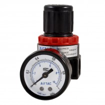 AR-2000 Air Source Compressor Pneumatic Regulator w Pressure Gauge