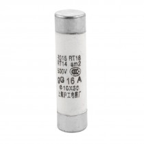 20 Pcs 500V 16A Ceramic Tube Cylindrical Fuse Links 10 x 38mm