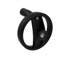 12mm x 100mm Milling Machine Hand Wheel w Revolving Handle