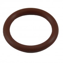 20mm OD 2.5mm Thickness Fluorine Rubber O-ring Oil Seal Coffee Color