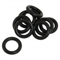 10 Pcs Black Nitrile Rubber Sealing O Ring Gaskets 14mm x 22mm x 4mm
