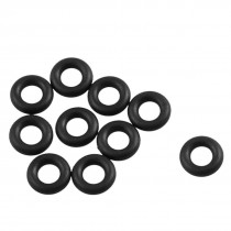 10 Pcs 12mm External Dia 3.1mm Thickness Rubber Oil Seal O Ring Gaskets Black