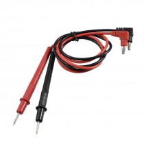 2x 1000V 4mm Male Banana Plug Test Probe Red Black 27.5" for Multimeter