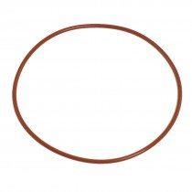 95mm x 90mm x 2.5mm Silicone O Ring Oil Seal Gaskets Red