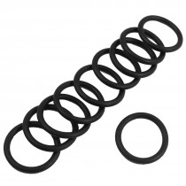 10 Pcs 21mm x 2.4mm Black Sealing Oil Filter O Rings Gaskets
