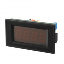DC 0-5A 3 1/2 Digital Red LED Digits Display Ampere Panel Meter