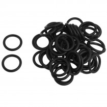 50x NBR 28mm x 3.5mm O Rings Hole Sealing Gaskets Washers for Automobile