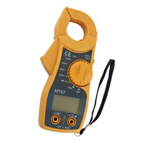 AC DC Volt Resistance Measuring Clamp On LCD Multimeter