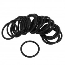 50 Pcs 36mm x 3mm Nitrile Rubber O Ring Oil Seal Gaskets