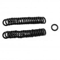 50x NBR 13mm x 2.5mm O Rings Hole Sealing Gaskets Washers for Automobile