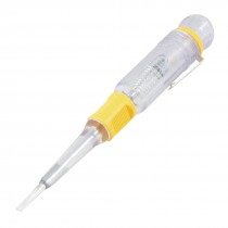 Yellow Clear Nonslip Handle 3mm Slotted Bit Electroprobe AC 100-500V