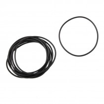 10 Pcs Black Nitrile Rubber O Ring Grommets Seal 54mm x 58mm x 2mm