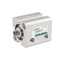 Dual Acting 16mm Bore 15mm Stroke Thin Air Cylinder New