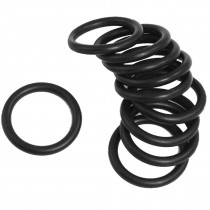 10x 32mm OD 25mm Inner Dia Black Nitrile Rubber O-ring Oil Seal Gaskets