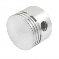 Silver Tone Aluminum Alloy Air Compressor Replacement 48mm Dia Piston