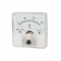 Class 2.5 Analog Voltage Panel Meter Voltmeter DC 150V