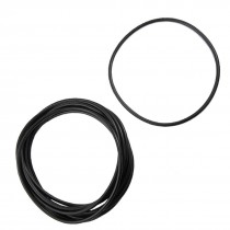 10 Pcs Mechanical Black NBR O Rings Oil Seal Washers 150mm x 5mm x 140mm