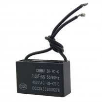 450V 1.5uF 50/60Hz Fan Motor Run Capacitor CBB61 Eenrf