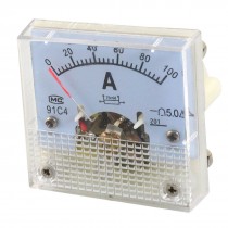 Accuracy Analog 0-100A Scale Amperemeter Meter Panel