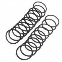 20 Pcs Industrial Flexible Rubber O Ring Seal Gasket 33mm x 2.4mm