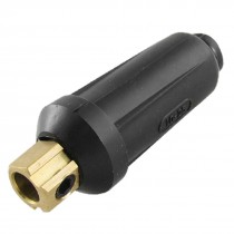 Black Cable Plug 10-25mm2 Welding Connector Adapter Fitting