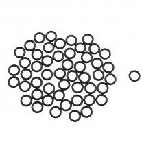 50 Pcs 9.5mmx6.5mmx1.5mm Autos Sealing NBR O Rings Gaskets