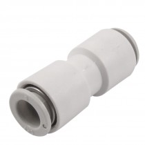 8mm OD Air Tube Push In to Quick Connect Straight One Touch Fitting Union