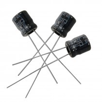 50Pcs 220uF 20% 6x7mm Polarized Electrolytic Capacitors