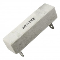 30W Watt 7R 7 Ohm Axial Ceramic Cement Power Resistor