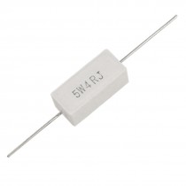 10 Pcs 5W Watt 4 Ohm 5% Ceramic Cement Resistors 4R