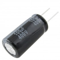 10 Pcs 18x35mm 100uF 400V Polarized Aluminum Electrolytic Capacitors