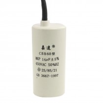 14uF 50Hz 450VAC CBB60 Motor Run Capacitor 14MFD